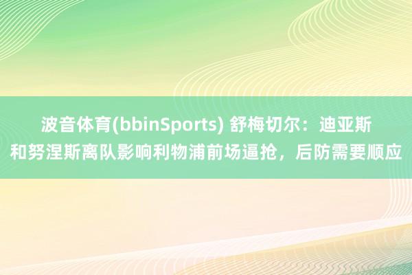 波音体育(bbinSports) 舒梅切尔：迪亚斯和努涅斯离队影响利物浦前场逼抢，后防需要顺应